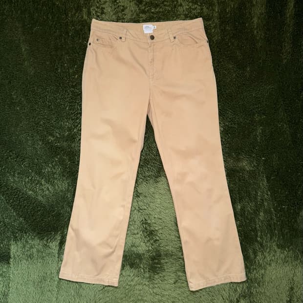 L.L.Bean 엘엘빈 USA 빈티지 워싱 5포켓 치노 팬츠 베이지