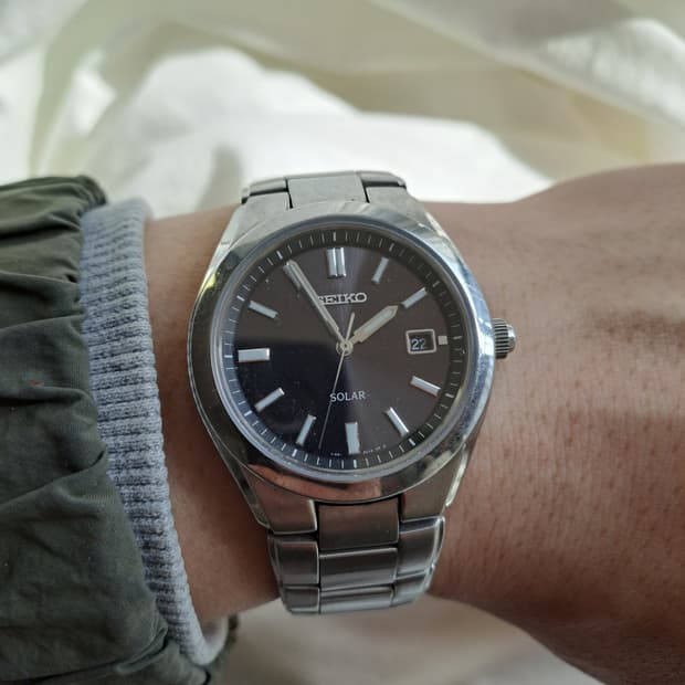 Seiko solar watch