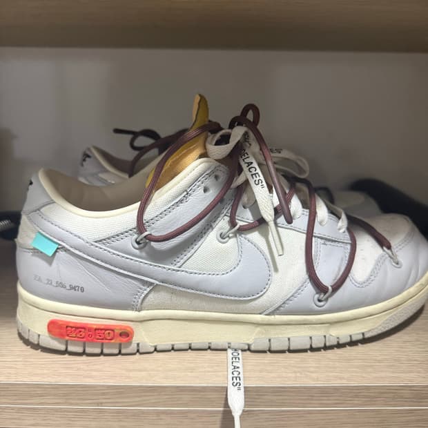나이키 오프화이트 덩크로우 50/46