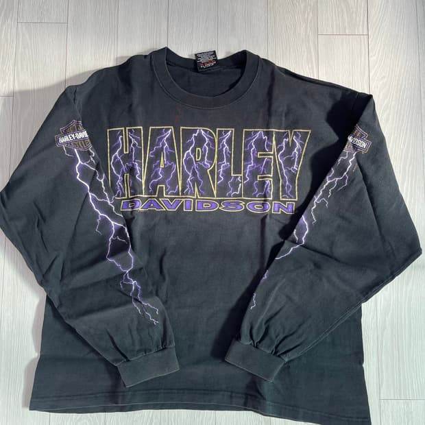 빈티지 할리데이비슨 라이트닝 썬더 L