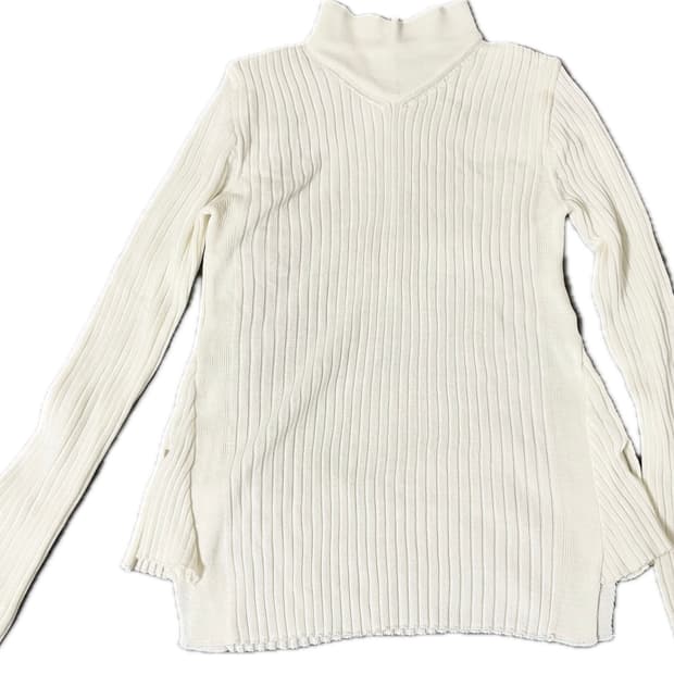 반폴라 아이보리 니트