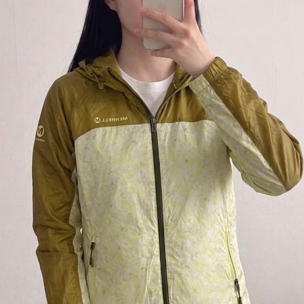 [S급] 봄맞이🌸 실물존예❗️ 머렐 바람막이 옐로우 L