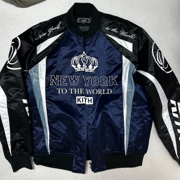 Kith 레이싱 봄버 L
