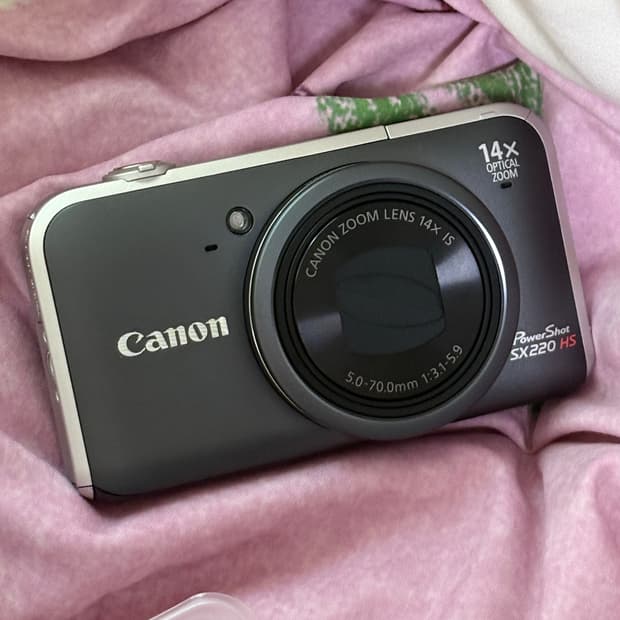 캐논 sx220 디지털카메라