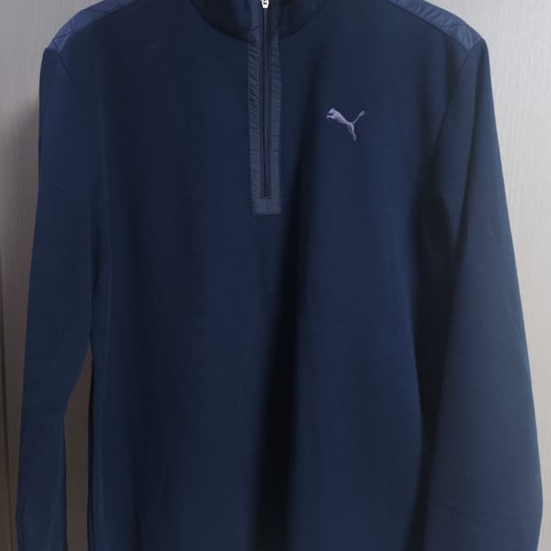 푸마 하프넥 반집업 긴팔티, 2XL