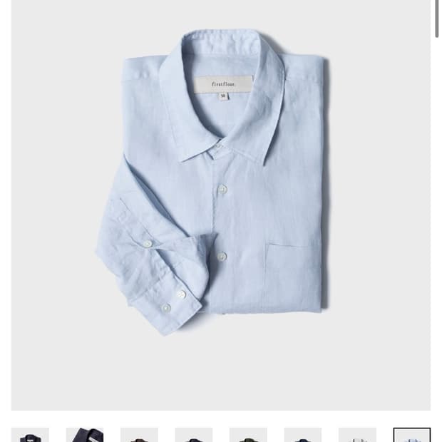 46) 퍼스트플로어 퓨어 린넨 스카이라이트