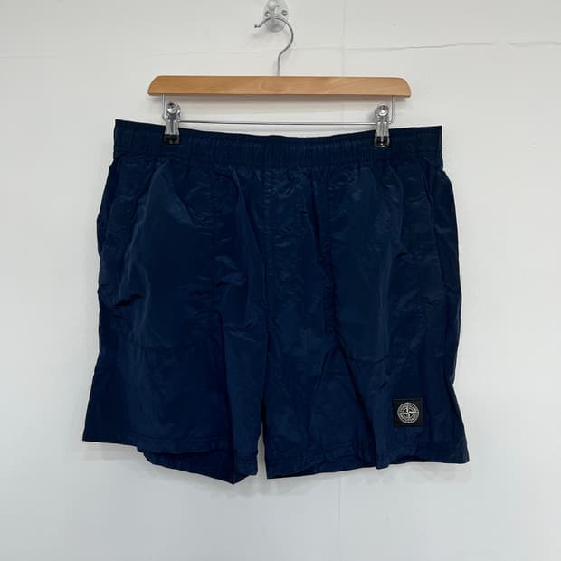 stone island 나일론메탈 스윔쇼츠 블루마린