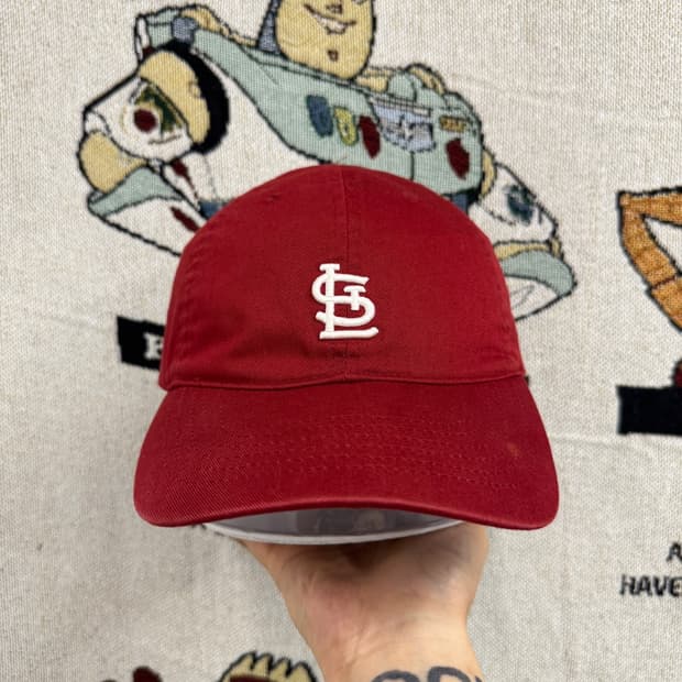 mlb 세인트루이스 카디날스 스몰 로고 캡