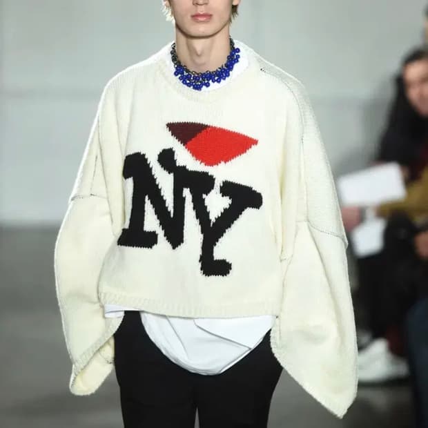 구매) 라프시몬스 ny니트 구매합니다