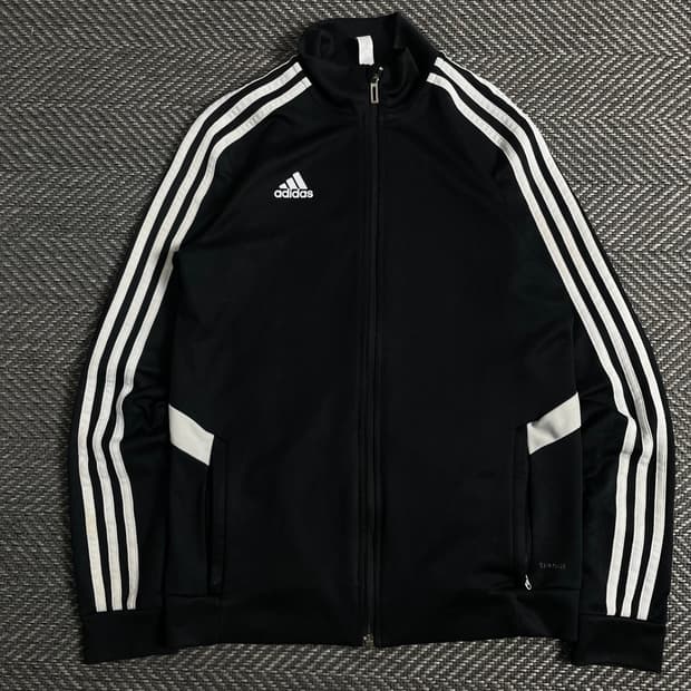 아디다스 에센셜 트랙탑 블랙 져지 o 3839