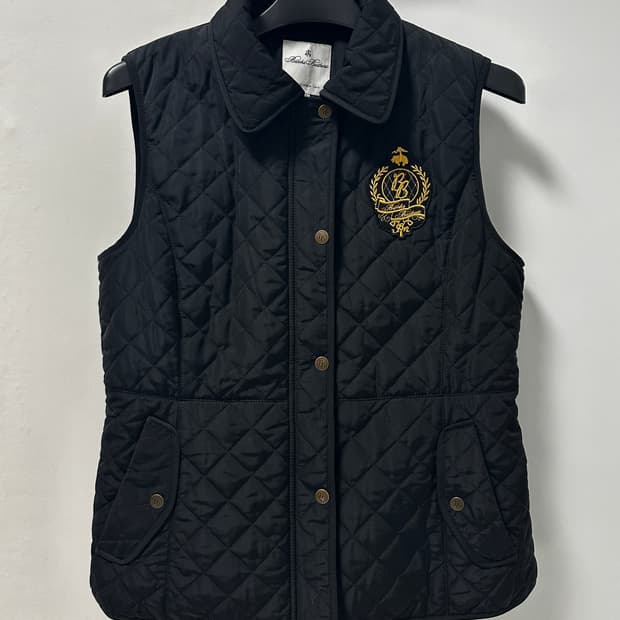 브룩스 브라더스 여성 구스 퀼팅 패딩 조끼