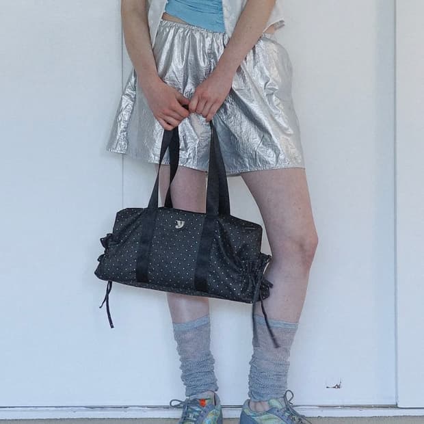 tie duffle bag (star black)