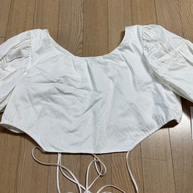 for love and lemons 크롭 블라우스