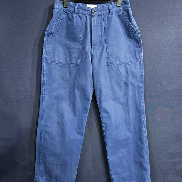 에스피오나지 블루 남성 허리 30 면바지 
