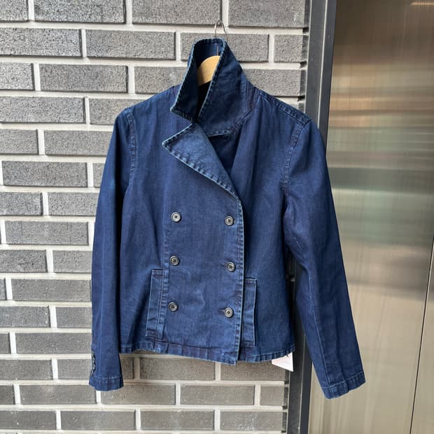 90s Ralph Lauren 더블브레스트 데님 자켓