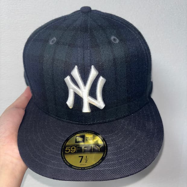 뉴에라 볼캡 체크패턴 59.6