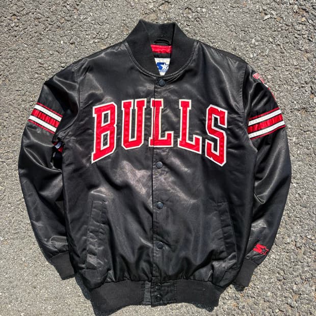 스타터 시카고 불스 스타디움 자켓 B217