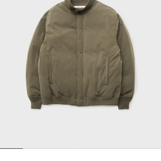 어나덜오피스 패딩 카키 00