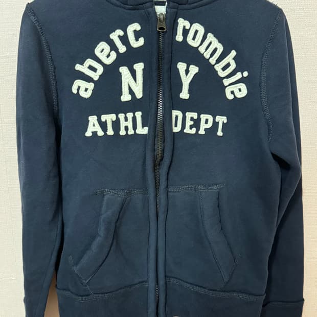 아베크롬비 네이비 후드집업