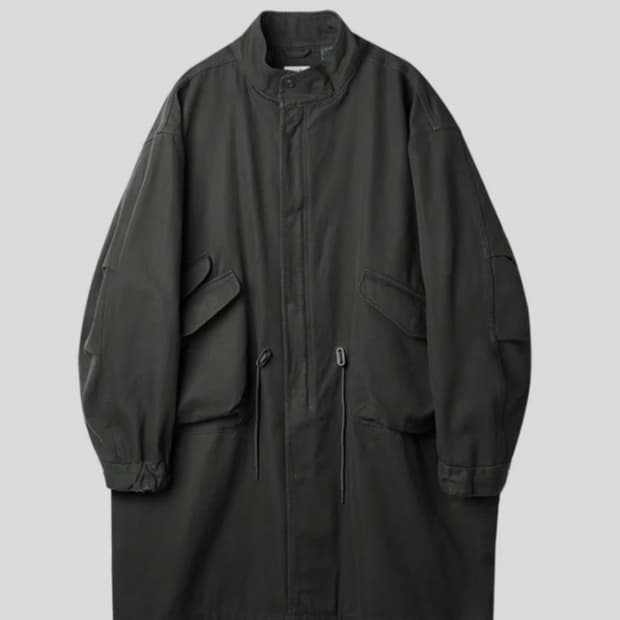 24FW 러프사이드 모즈파카 차콜 2사이즈