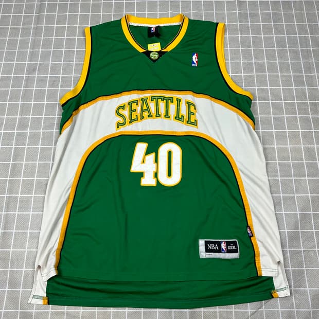 NBA 시애틀 캠프 유니폼 져지 XXXL