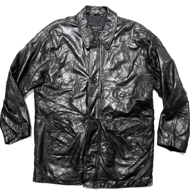 Time & Tide - 레더 코트