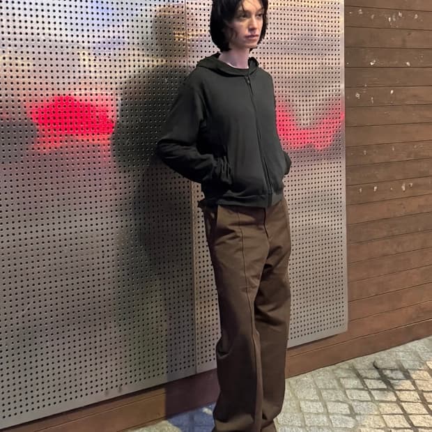 머듈 퍼티그 팬츠 브라운 2