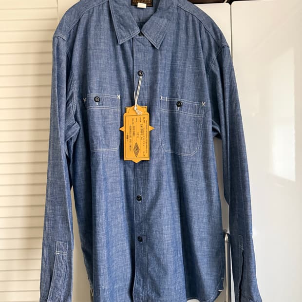 [17 1/2] 프리휠러스 닐셔츠 새제품 Neal shirt