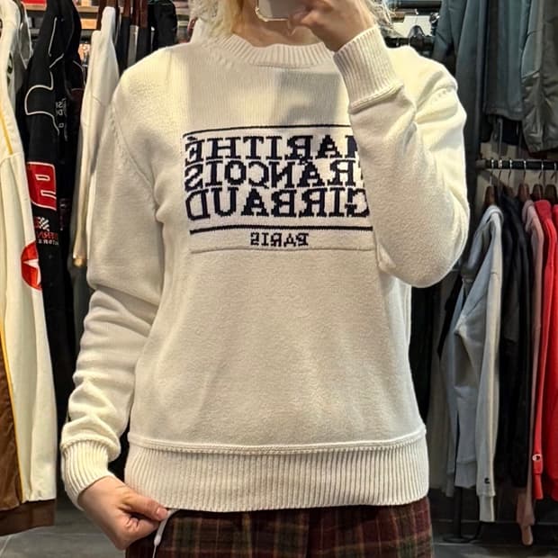 [NO.9] 마리떼 프랑소 아이보리 니트