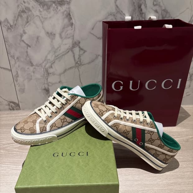 구찌 남성 GG 테니스 1977 스니커즈