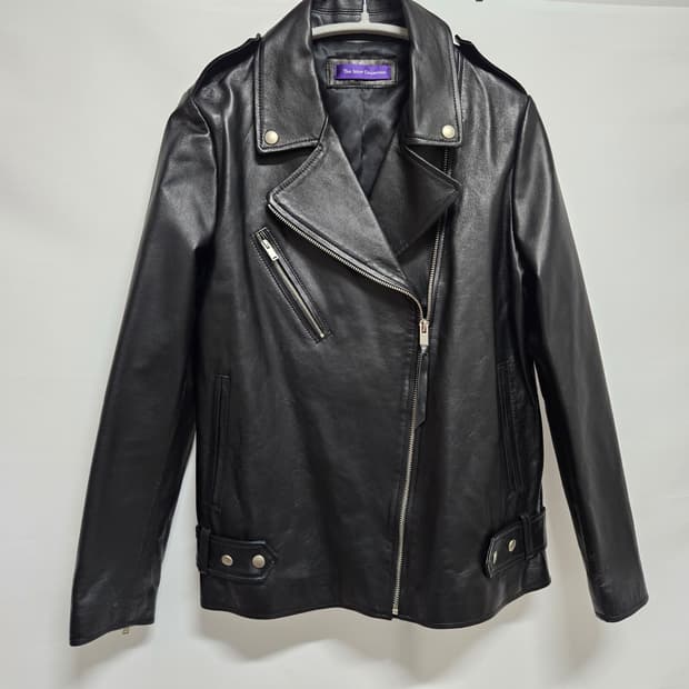 더아이잗콜렉션 램스킨 양가죽 레더자켓 44