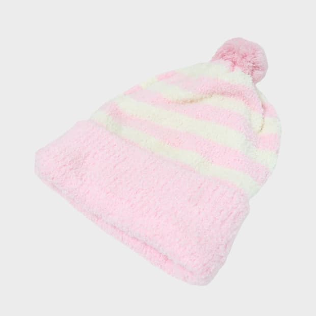 SORRIDERE 딸기우유 스트라이프 니트 비니 61561