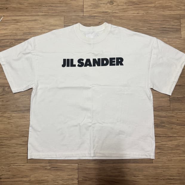 [L] 질샌더 로고 반팔 티셔츠