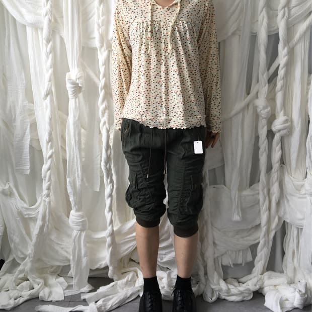 flower pattern sleeve