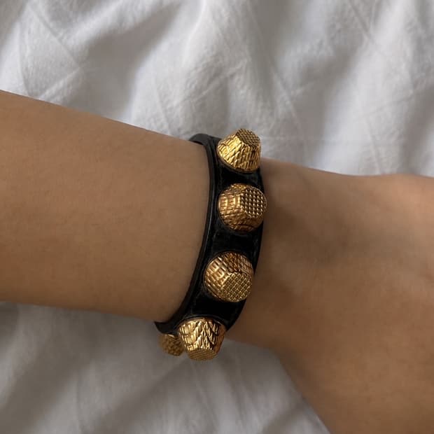 BALENCIAGA Le Cagole Stud Bracelet