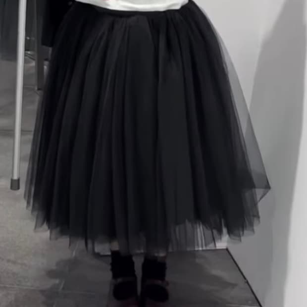 Noir Kei Ninomiya Tulle Skirt 튤 스커트