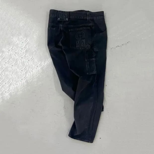 플라스틱 프로덕트 mpa 페인터 데님 팬츠 (페이디드 코튼)