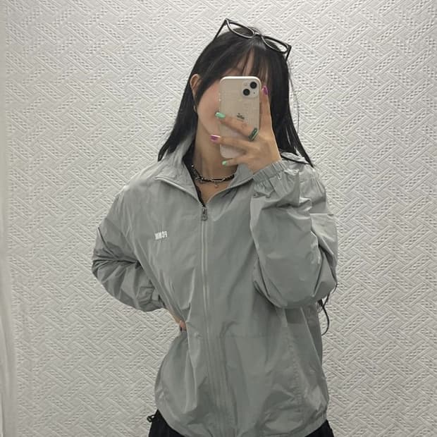 FCMM 베이직 오버핏 윈드브레이커 바람막이 L C06667