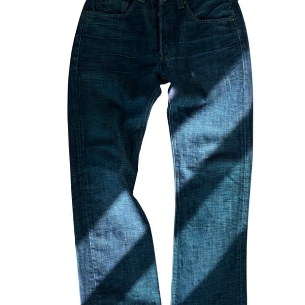 리바이스 501 슬럽 데님