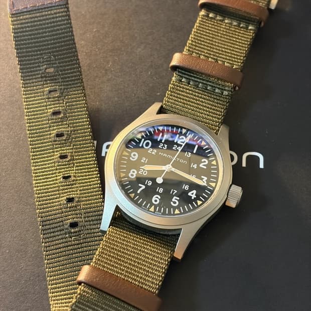 해밀턴 카키필드 오토매틱 38mm