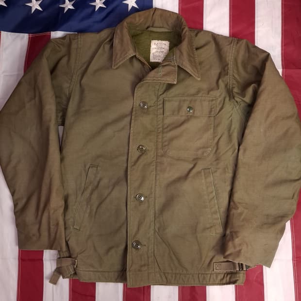 오리지날 미해군 A-2 덱자켓