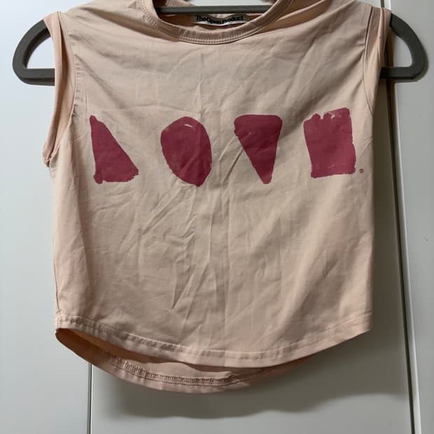 더오픈프로덕트 나시 슬리브리스 (새상품)