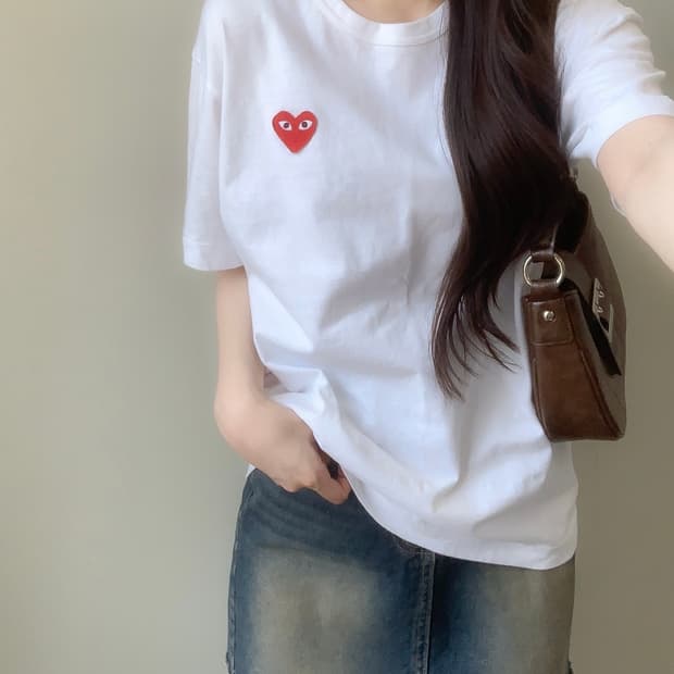 꼼데가르송 반팔티