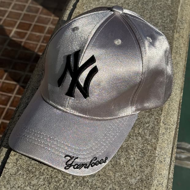 MLB 뉴욕양키즈 실버캡