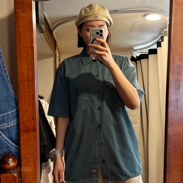 Dickies 1574 반팔 워크셔츠