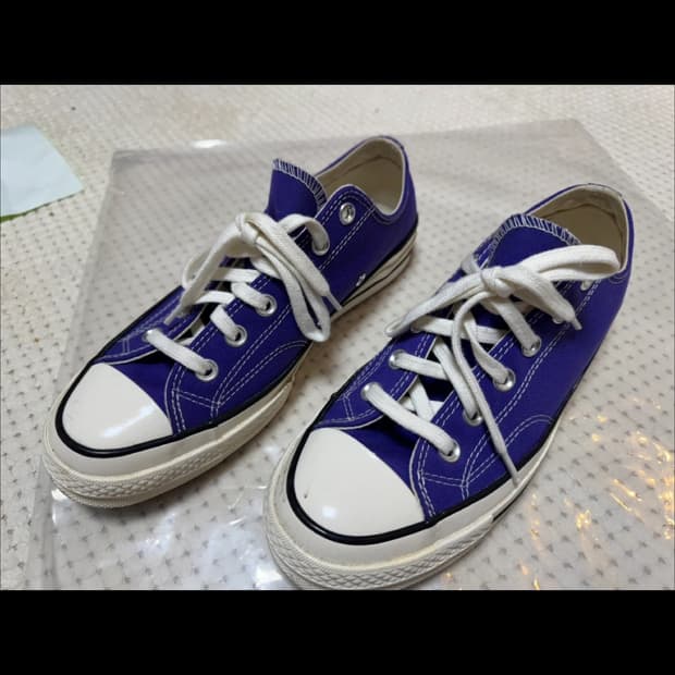 컨버스 척 테일루 로우 퍼플 260