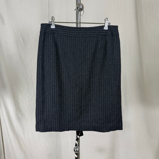 Talbots 스트라이프 미디 스커트