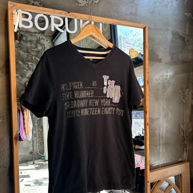 타미힐피커 빈티지 반팔 티셔츠
