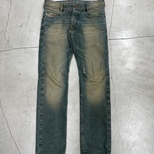 Diesel poiak mud washed denim pant (29)