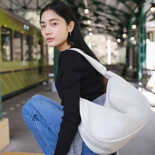 데누 denu ETHER Bag [Ivory]